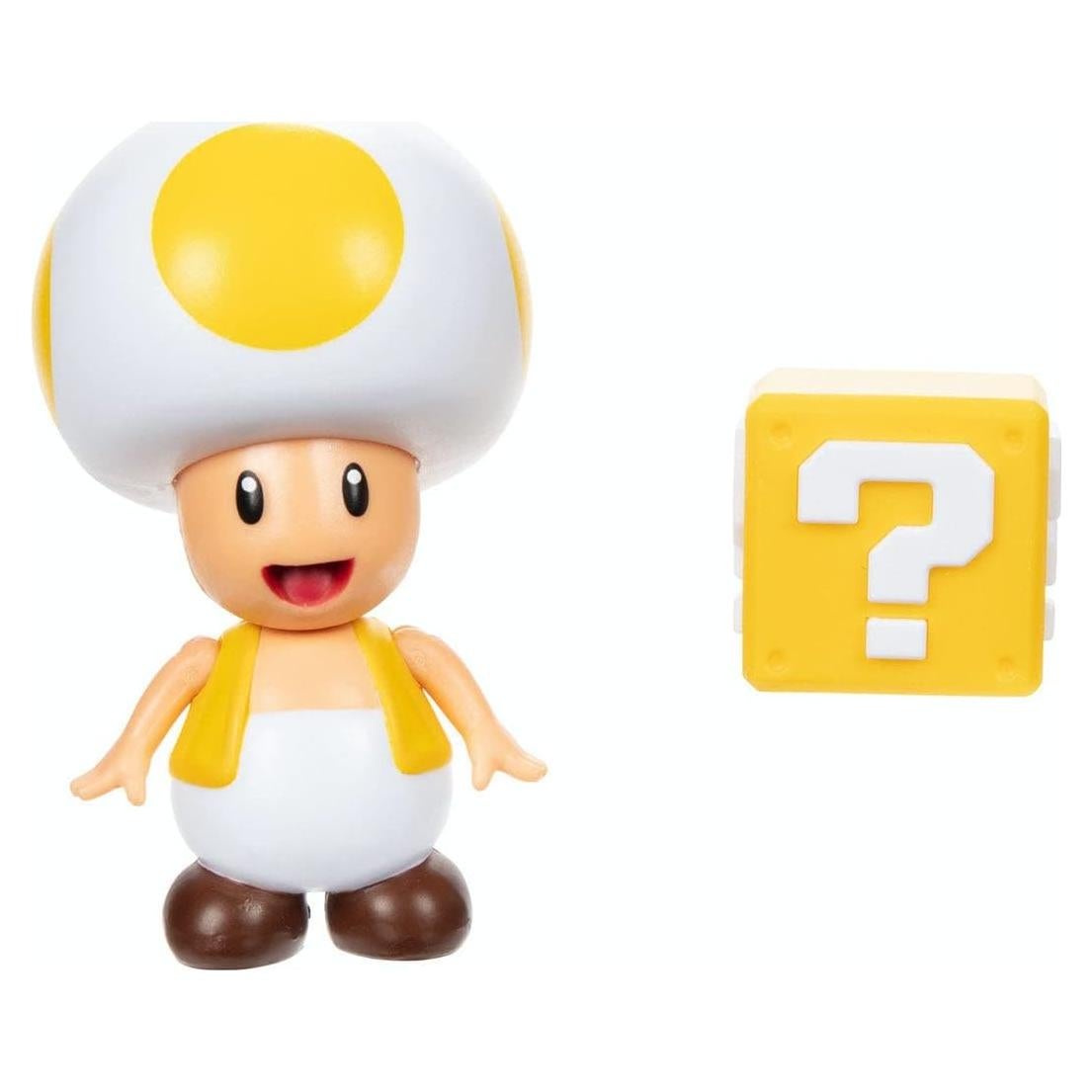 Figura de acción Sapo Amarillo 10.16 cm Super Mario Bros