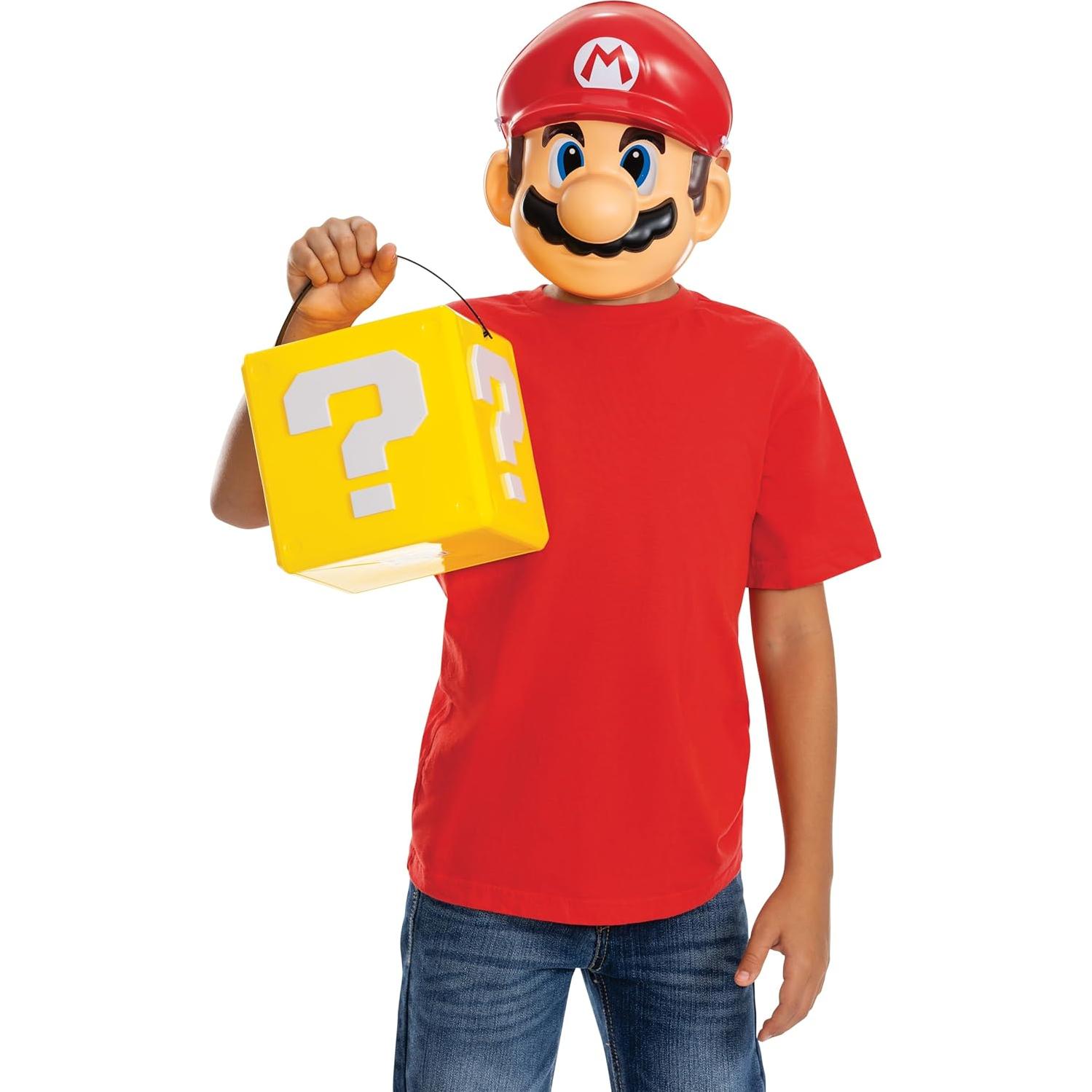 Cubeta de Dulces Super Mario Bros Disguise 24.4x22.7cm