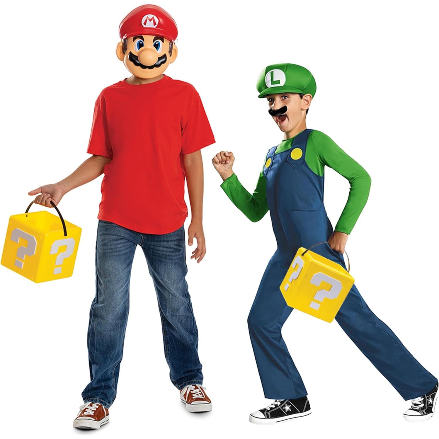 Cubeta de Dulces Super Mario Bros Disguise 24.4x22.7cm