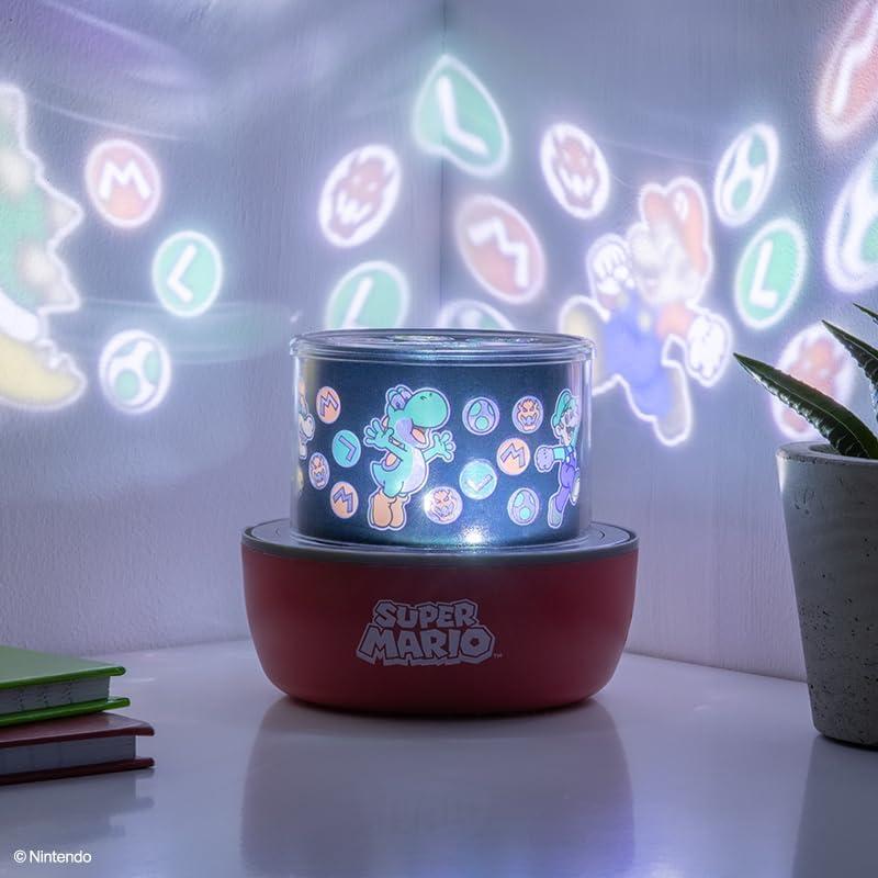 Luz Proyector Super Mario Paladone - Lámpara LED 12.2cm