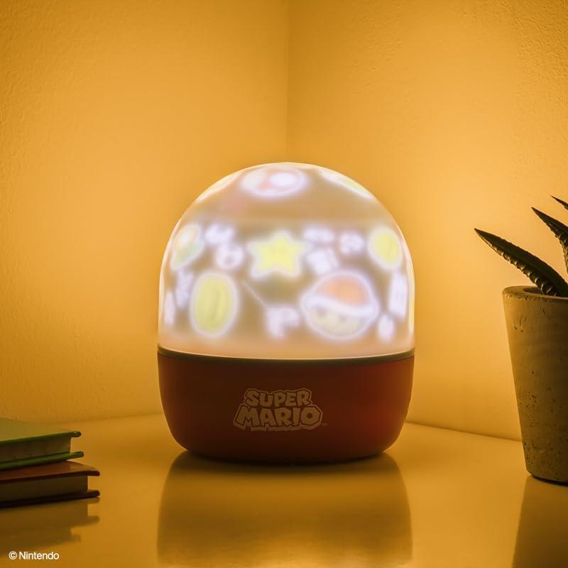 Luz Proyector Super Mario Paladone - Lámpara LED 12.2cm
