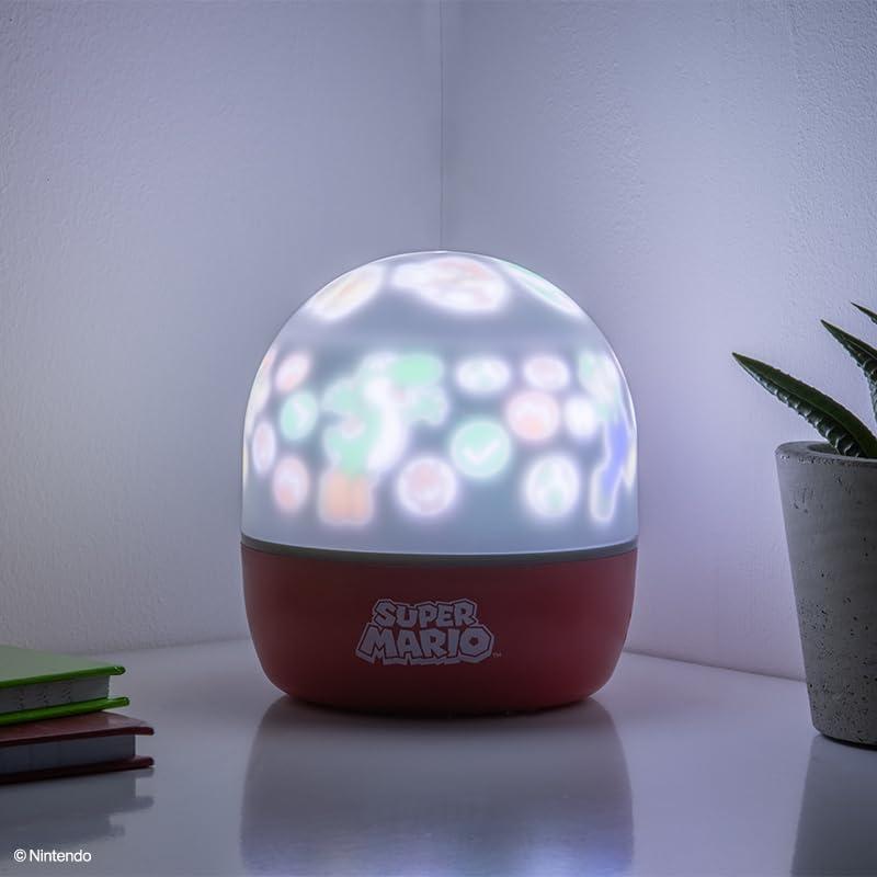 Luz Proyector Super Mario Paladone - Lámpara LED 12.2cm