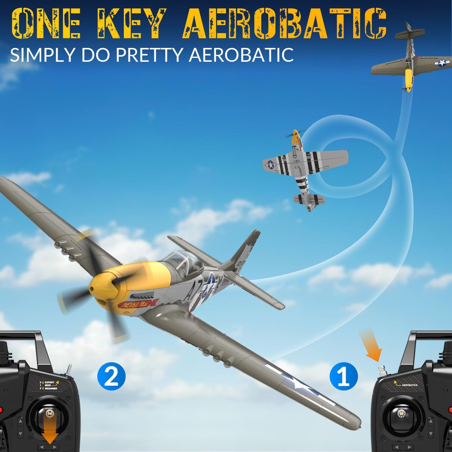 Avión RC Volantex 50.8x40.6cm Motor Sin Escobillas