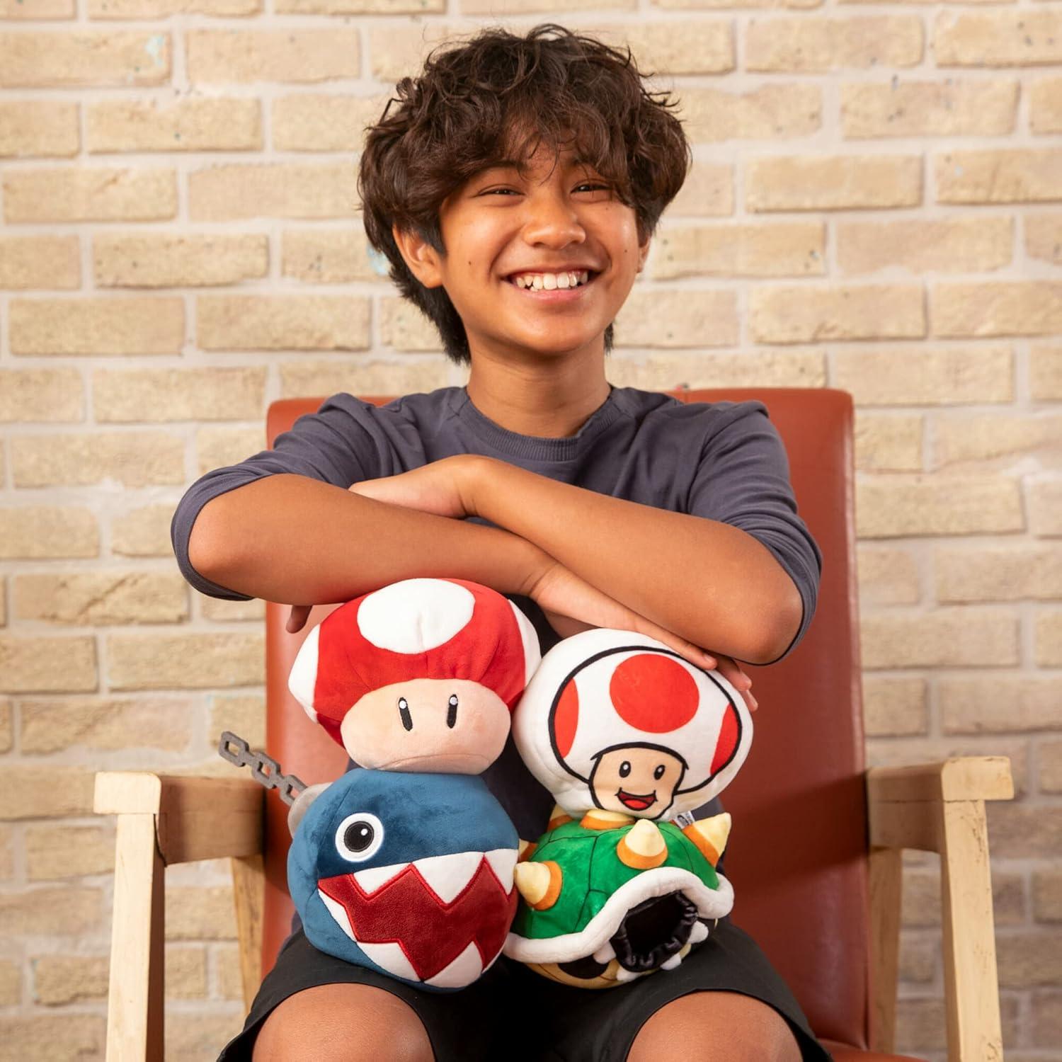 Peluche Caparazón de Bowser Club Mocchi-Mocchi 15 cm