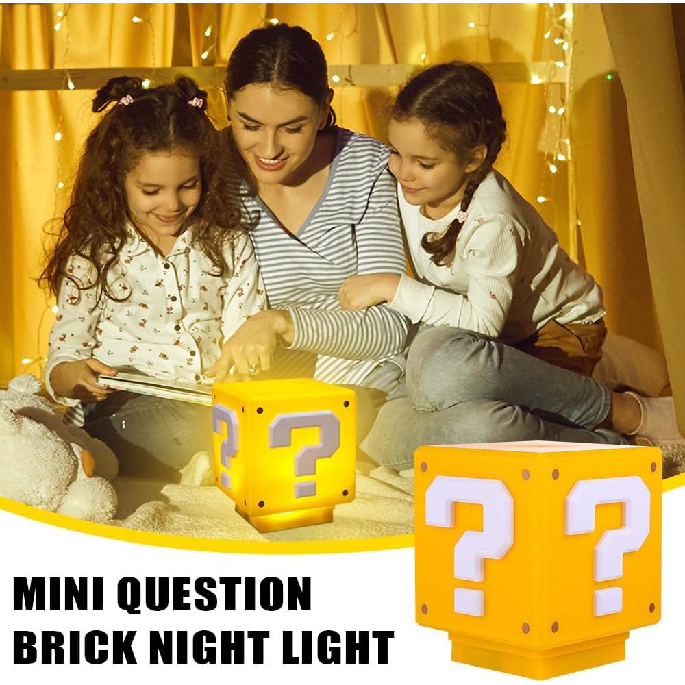 Luz Nocturna Super Hermanos LED con Sonidos - 10x5cm