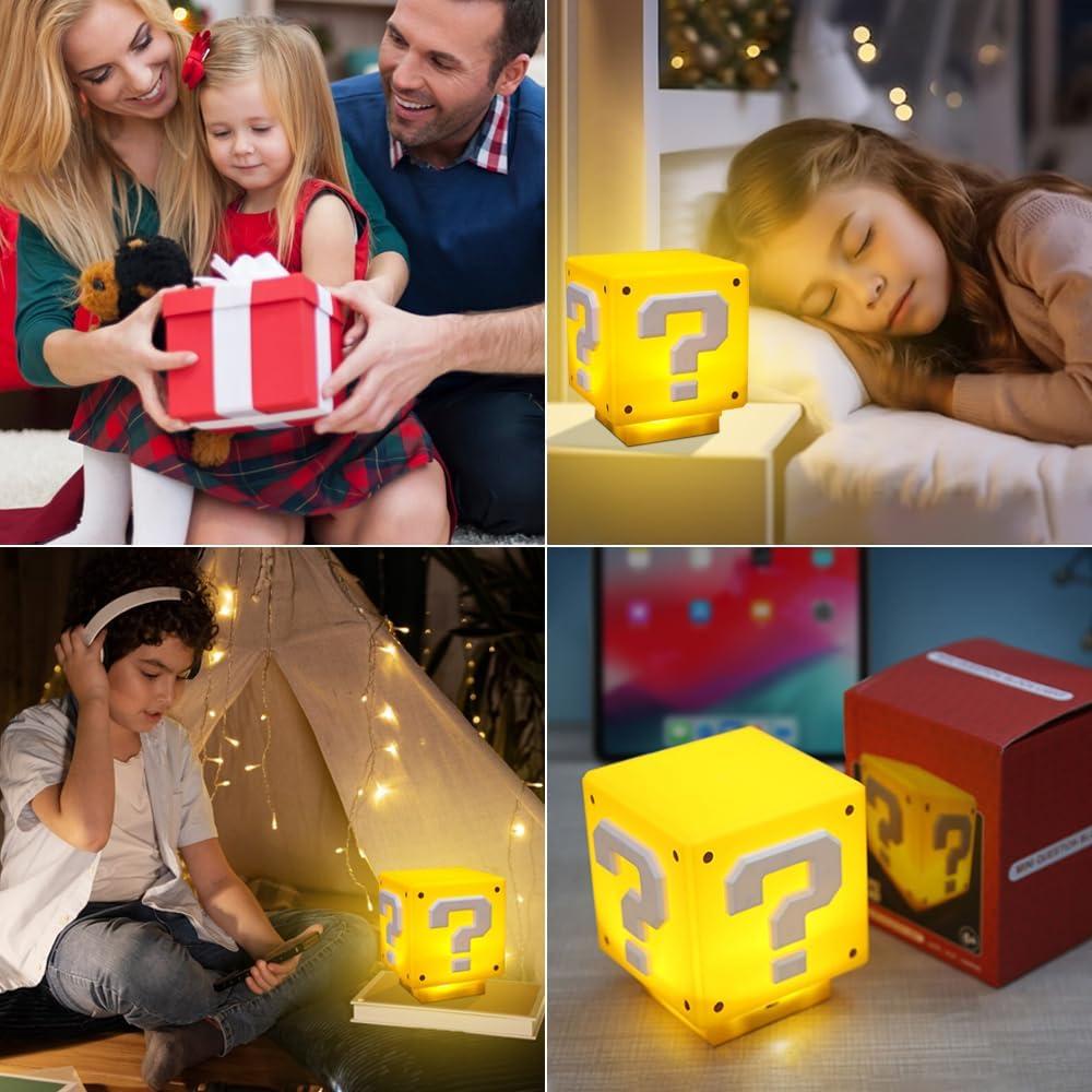 Luz Nocturna Super Hermanos LED con Sonidos - 10x5cm