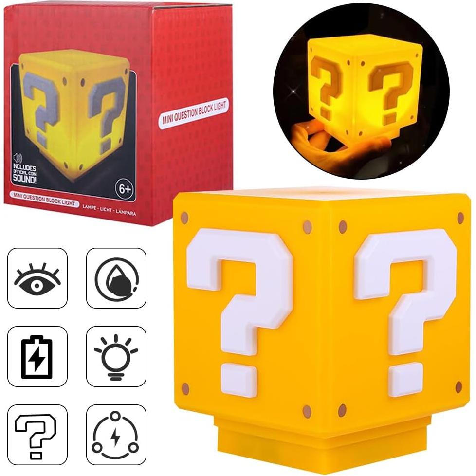 Luz Nocturna Super Hermanos LED con Sonidos - 10x5cm