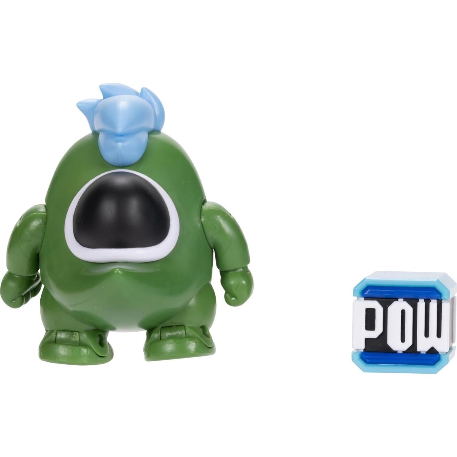 Figura Poseable Spike Super Mario 10 cm con Bloque POW