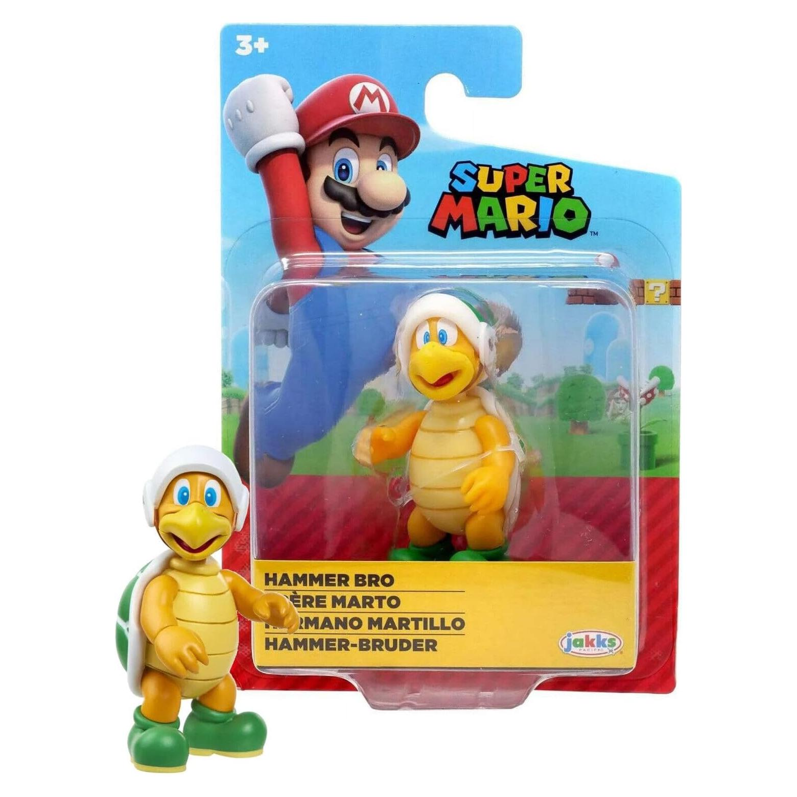 Figura de Acción Super Mario Jakks Hammer Bro 6.35 cm