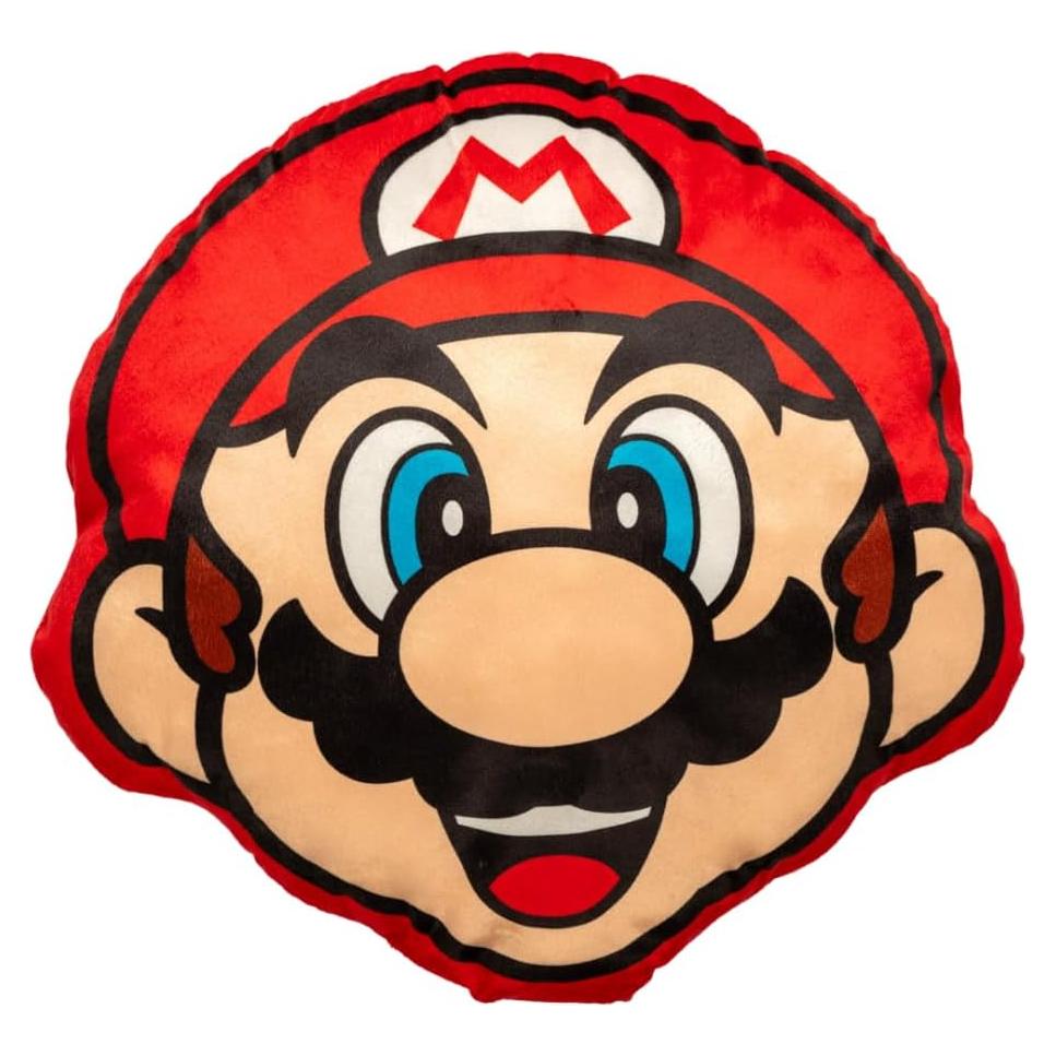 Almohada Decorativa Super Mario Franco 40.6 cm Suave