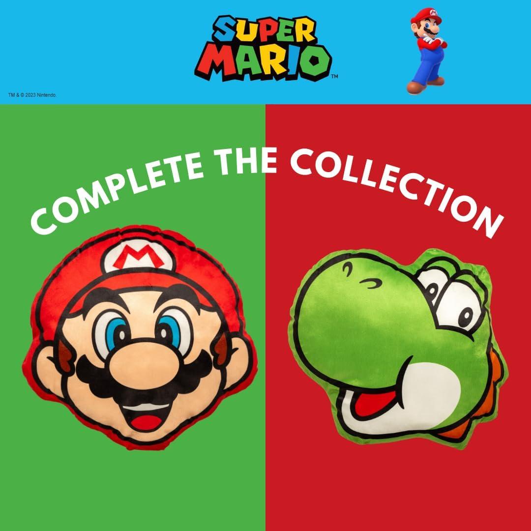 Almohada Decorativa Super Mario Franco 40.6 cm Suave