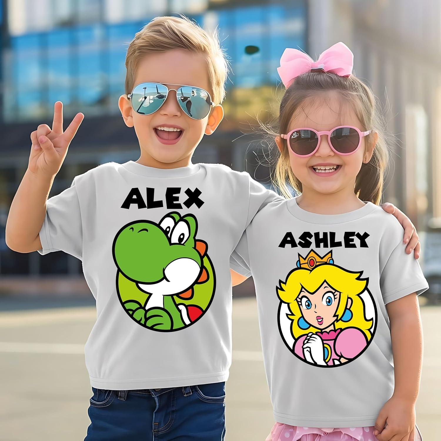 Camiseta Personalizada Super Familia Unisex Adulto - Varios Colores