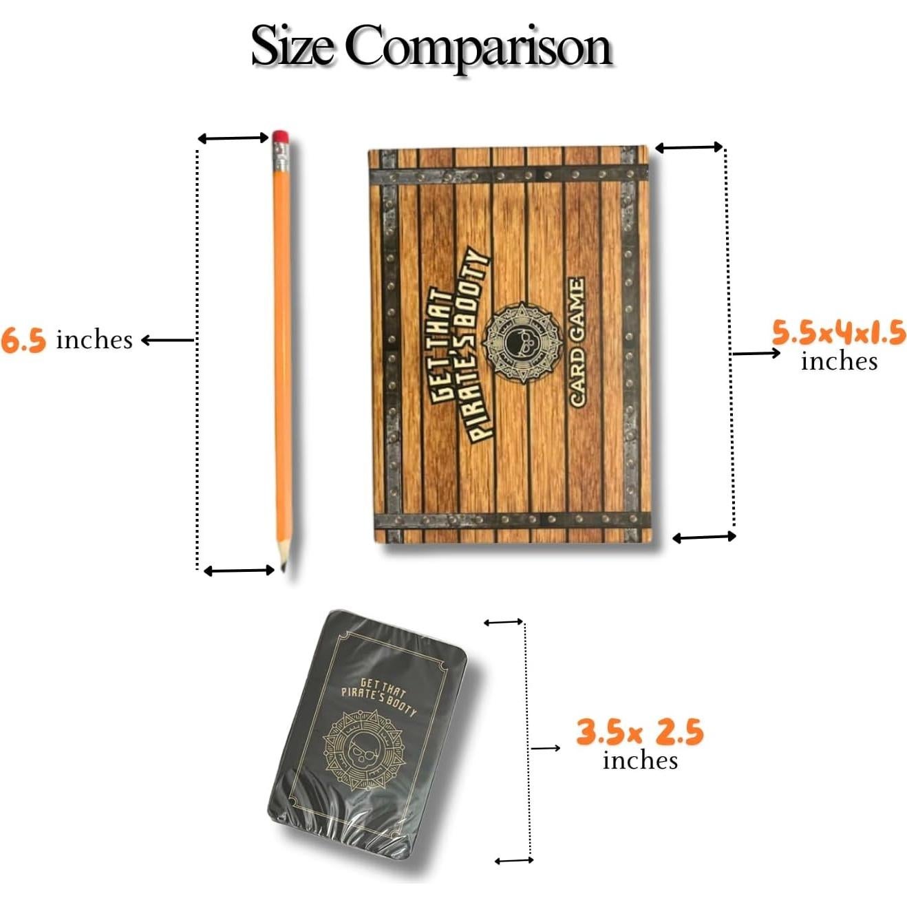 Juego de Cartas Botín del Pirata BA Games para 2-6 Jugadores