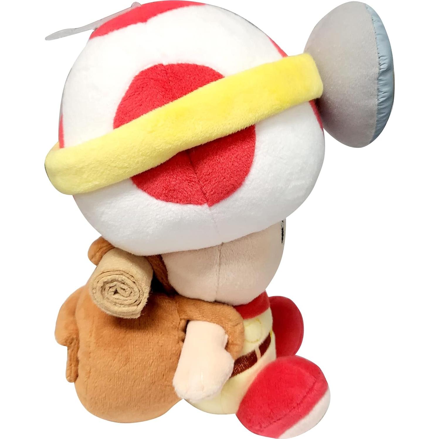 Peluche Capitán Toad Little Buddy 1408 16.5 cm Oficial