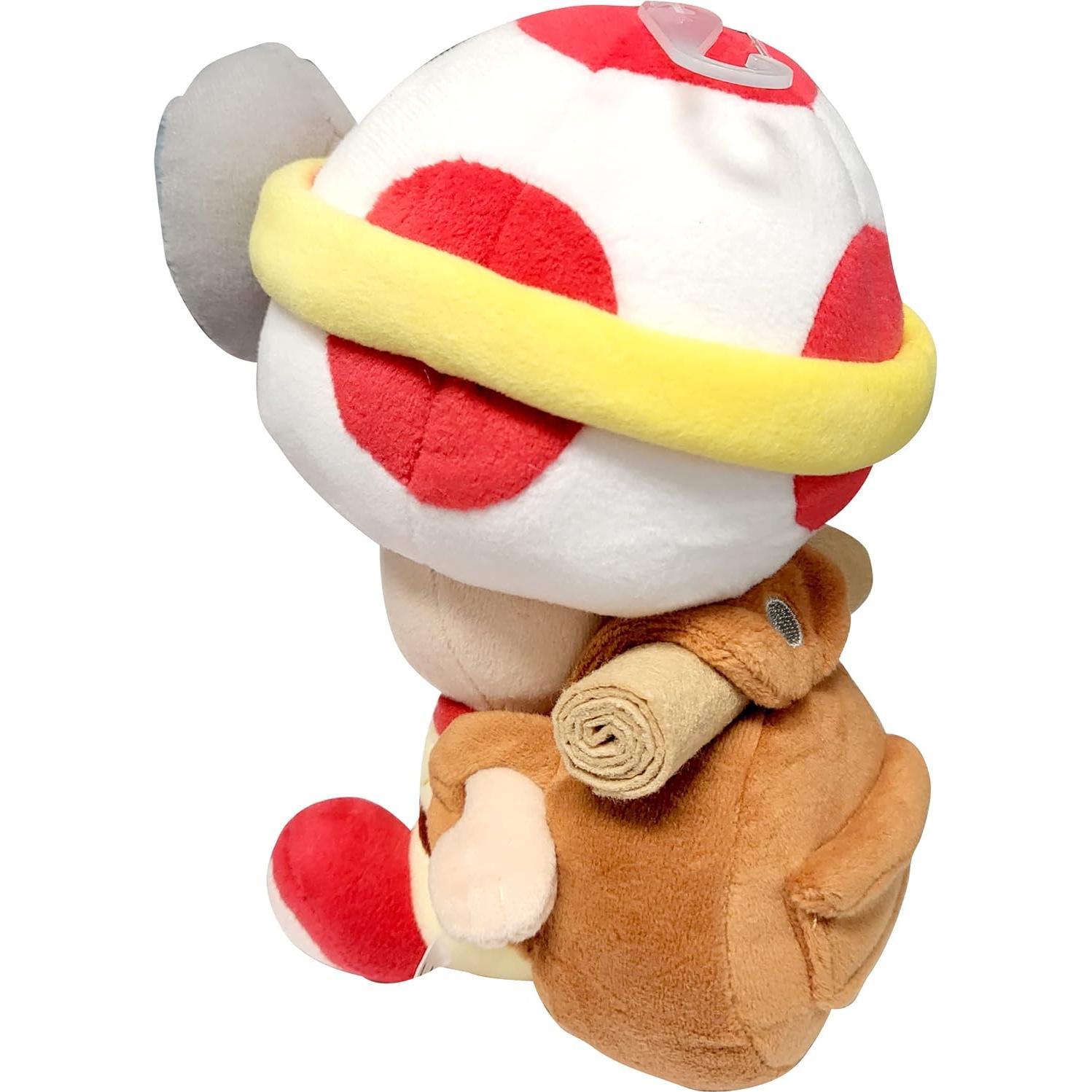 Peluche Capitán Toad Little Buddy 1408 16.5 cm Oficial