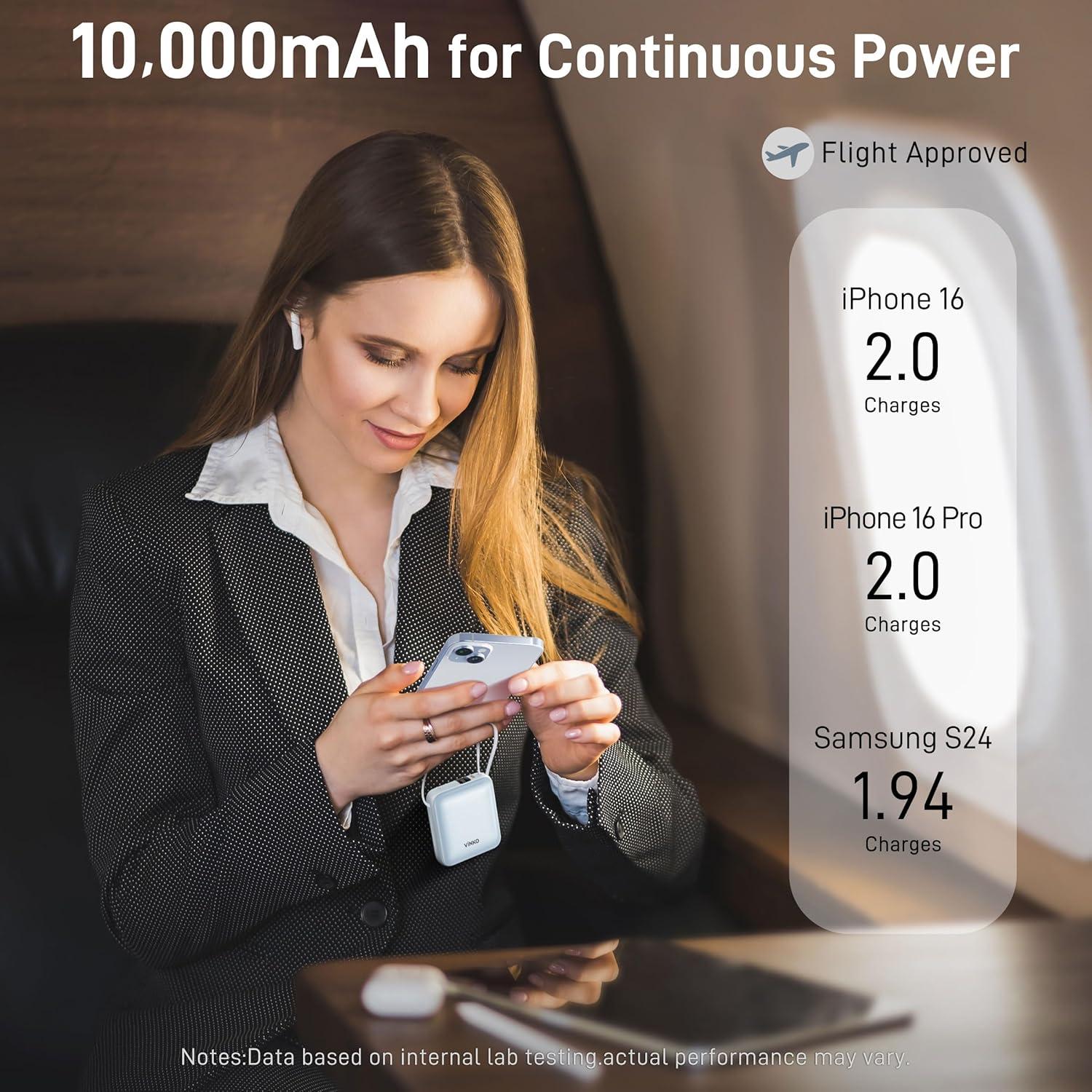 Cargador Portátil Mini 10000mAh 22.5W USB-C Shenzhen LDTEK