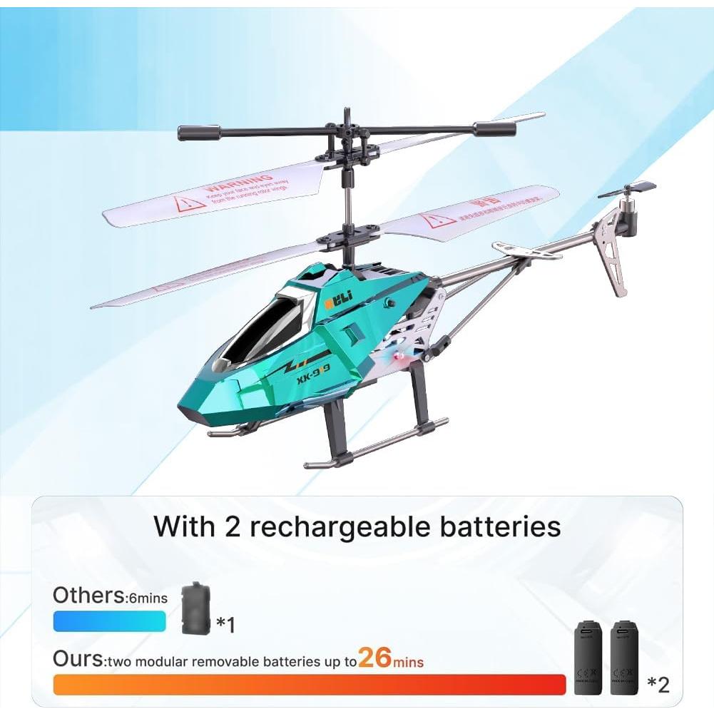 Helicóptero RC XIKOTEC XK919 Control Remoto 2.4G LED