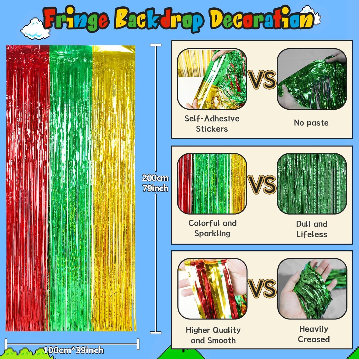 Kit de Decoración de Fiesta Super Bros 226 Pcs - Fine Clutter