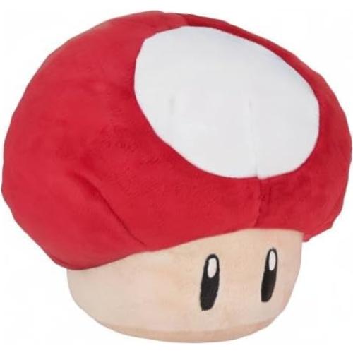 Peluche Super Mario Hongo Rojo 17.8 cm Pequeño Amigo