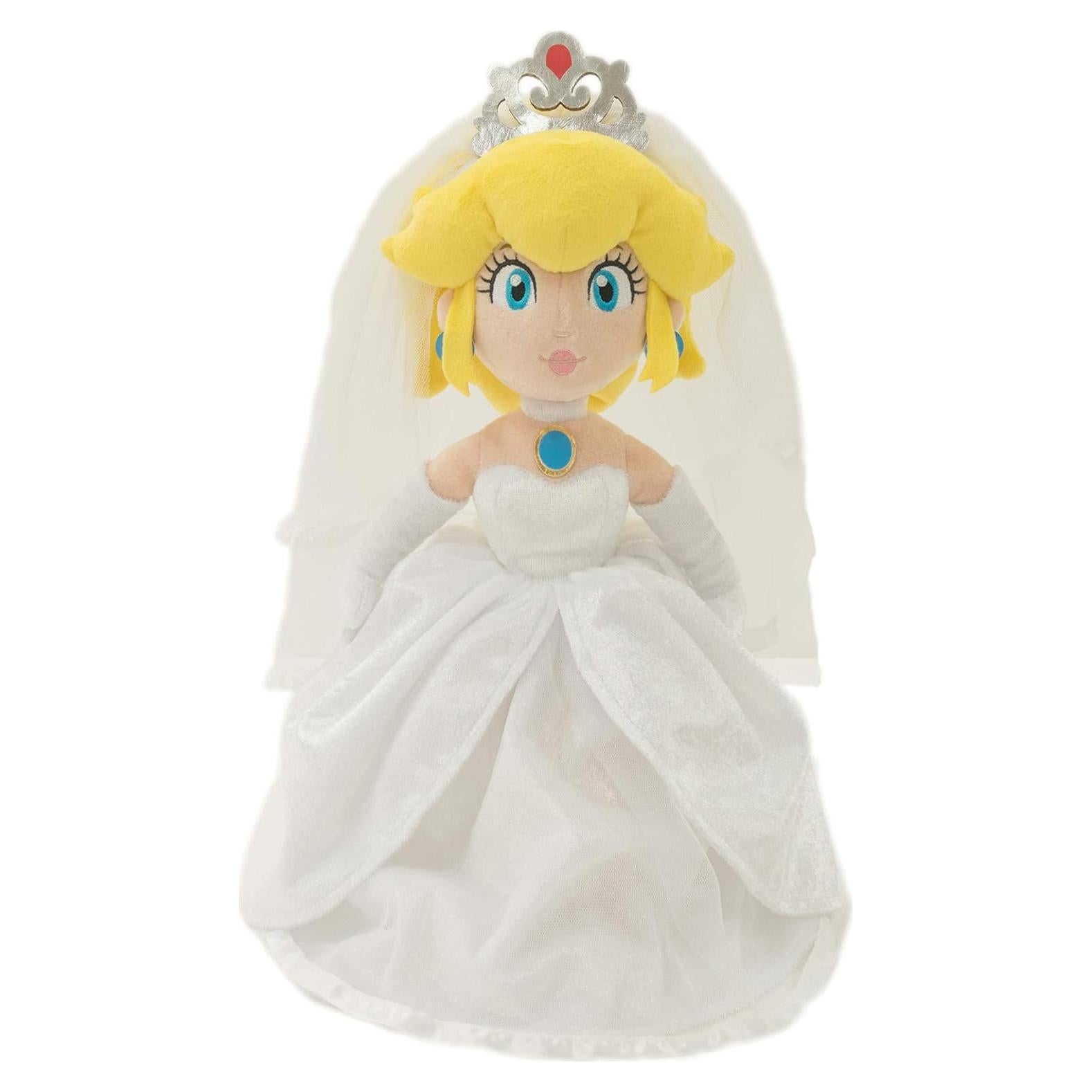 Peluche Novia Peach Super Mario Odyssey Little Buddy 34 cm