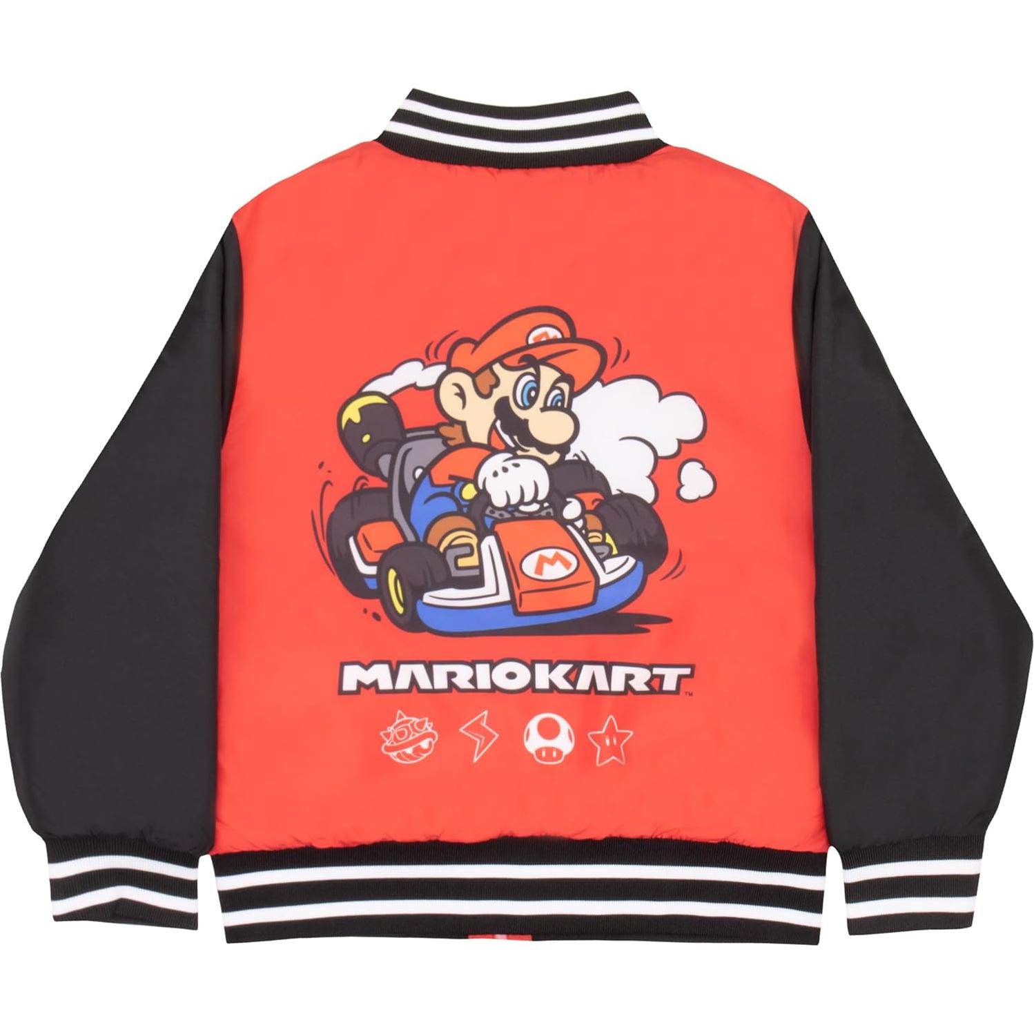 Chaqueta Bomber Varsity Super Mario Bros Nintendo Niños 2T