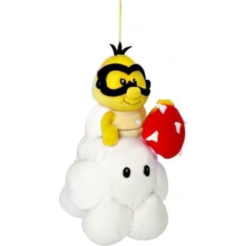 Peluche Lakitu 20 cm Sanei Super Mario All Star Colección