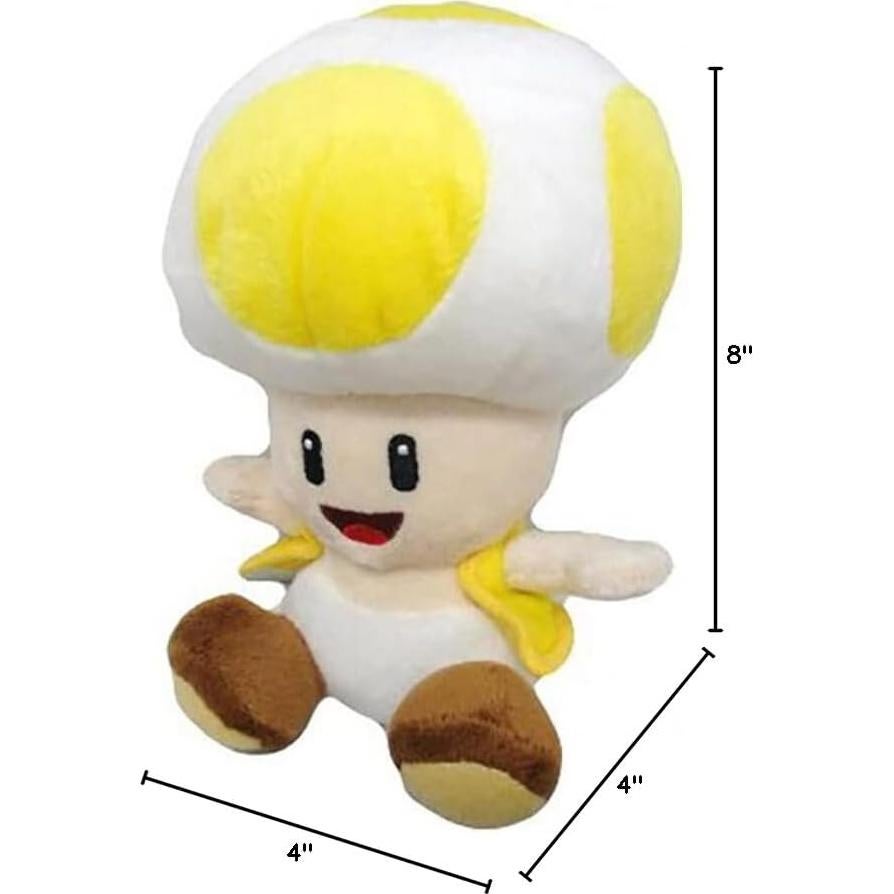 Peluche Sapo Amarillo Super Mario 1589 - 20 cm