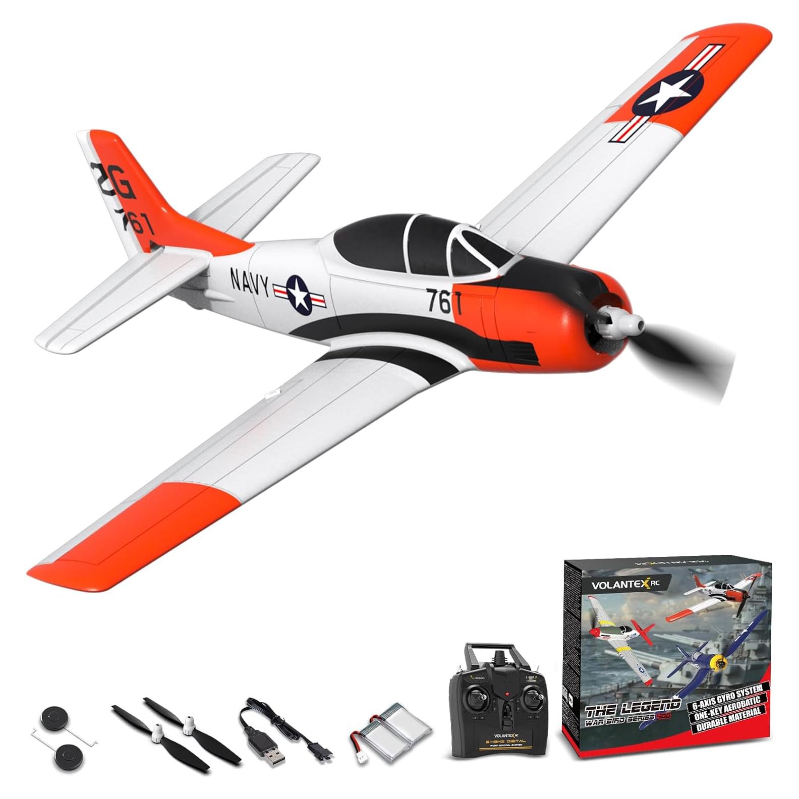 Avión RC Volantex T28 Trojan 4CH con Xpilot 0,67kg