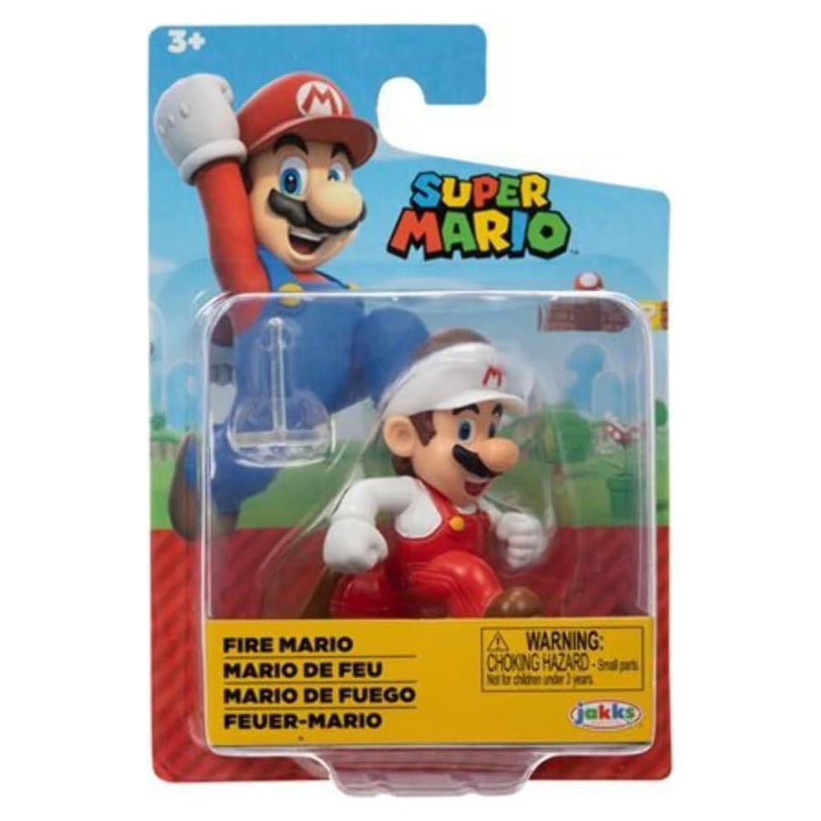 Figura de Acción Mario de Fuego 6.35 cm Jakks Pacific