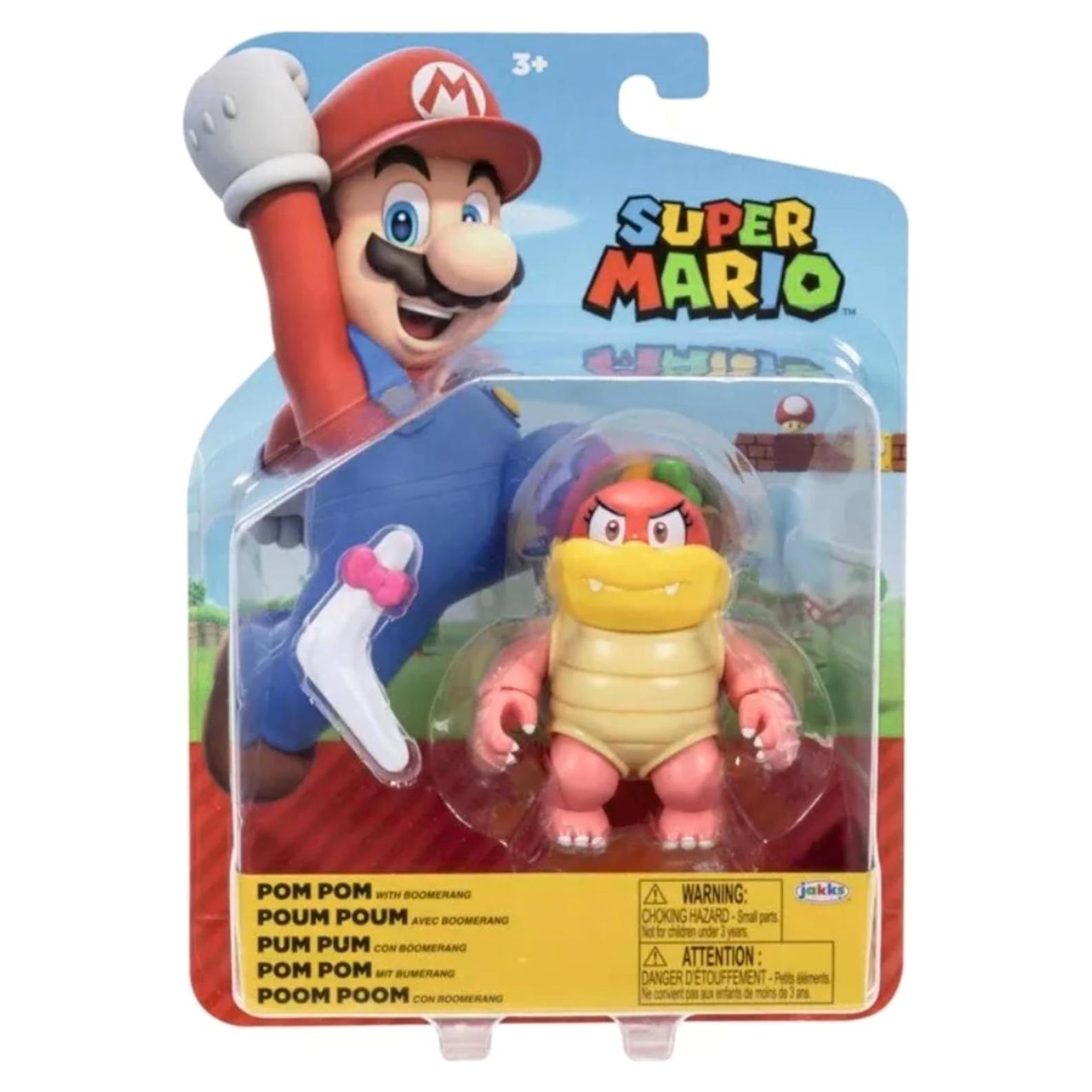Figura de Acción Pom Pom 10 cm Jakks Pacific Super Mario