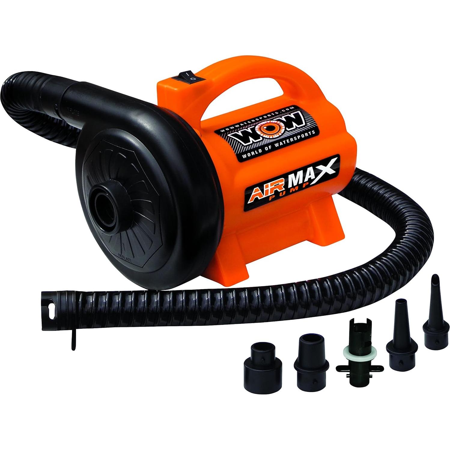 Bomba de Aire Eléctrica WOW Sports 2.0 PSI 600 L/min Naranja