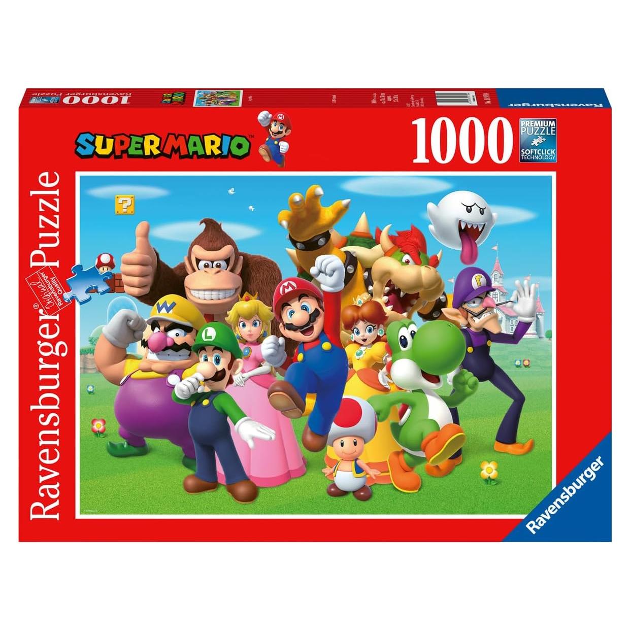 Rompecabezas Ravensburger Super Mario 1000 Piezas 70x50cm