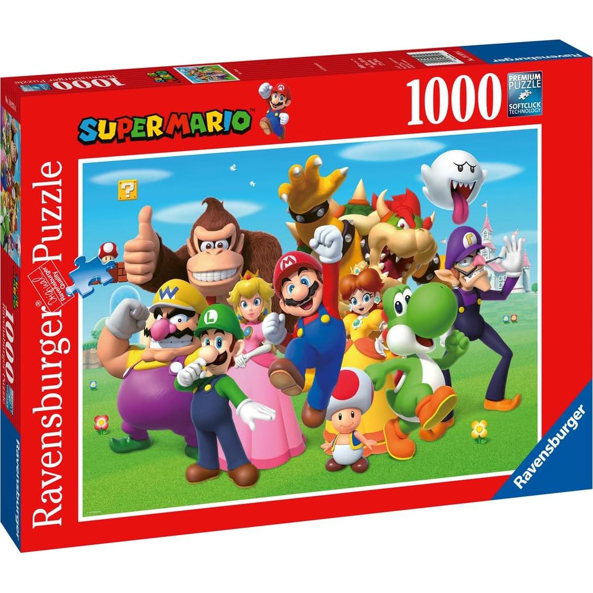 Rompecabezas Ravensburger Super Mario 1000 Piezas 70x50cm