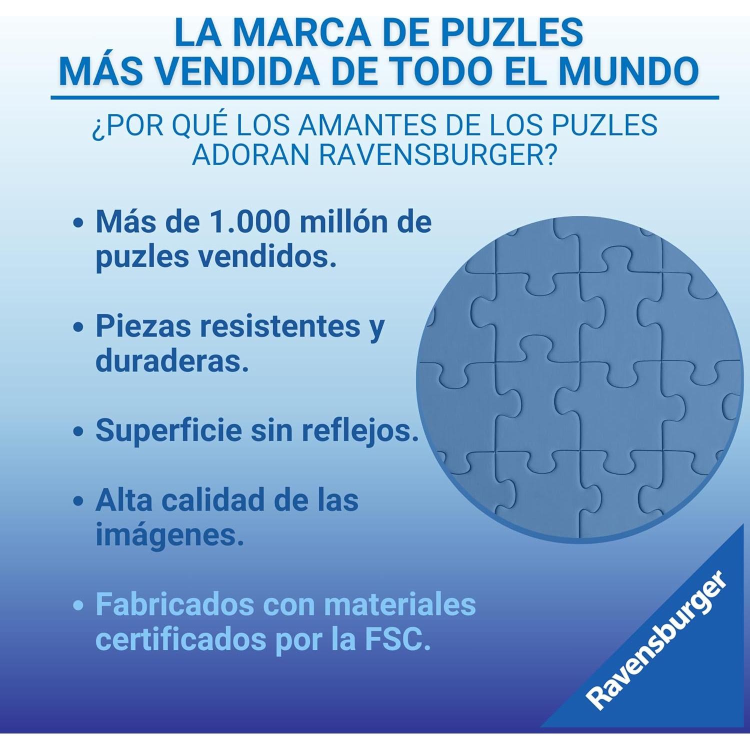 Rompecabezas Ravensburger Super Mario 1000 Piezas 70x50cm