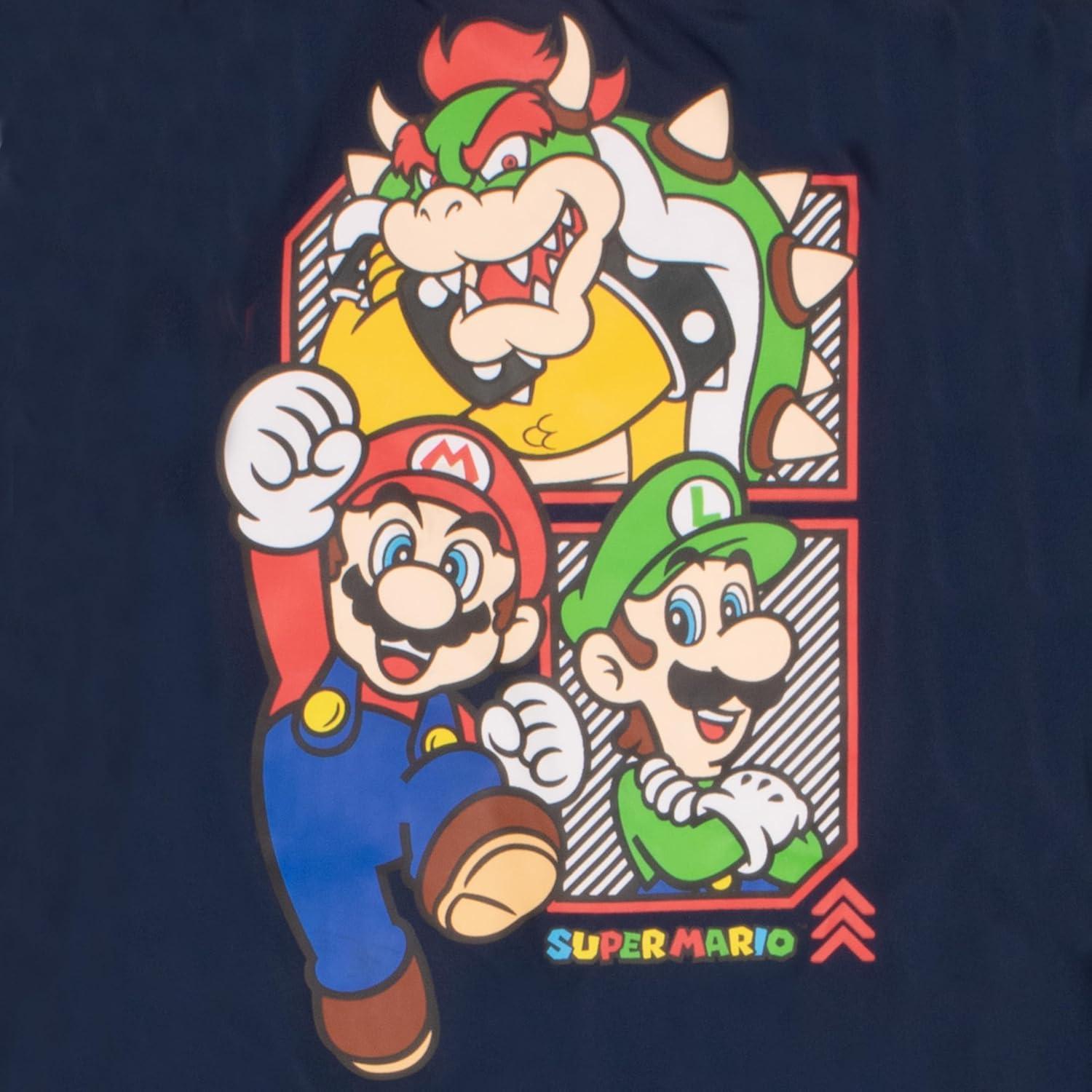 Chaqueta Bomber Varsity Super Mario Bros Nintendo Niños 8