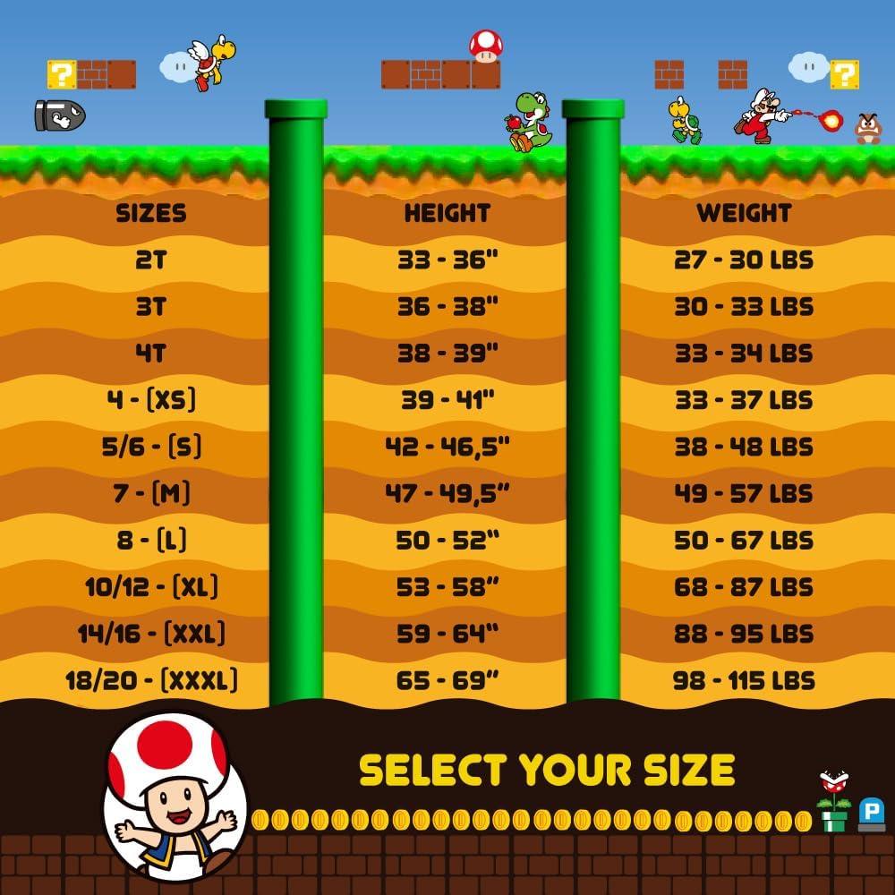 Chaqueta Bomber Varsity Super Mario Bros Nintendo Niños 8