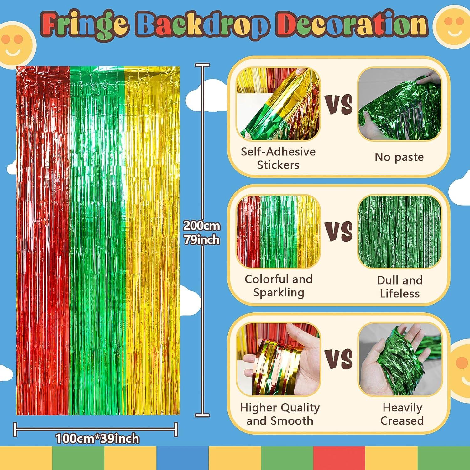 Kit de Decoración de Fiesta de Cumpleaños Super Bros GoGoGoodie 118 Piezas