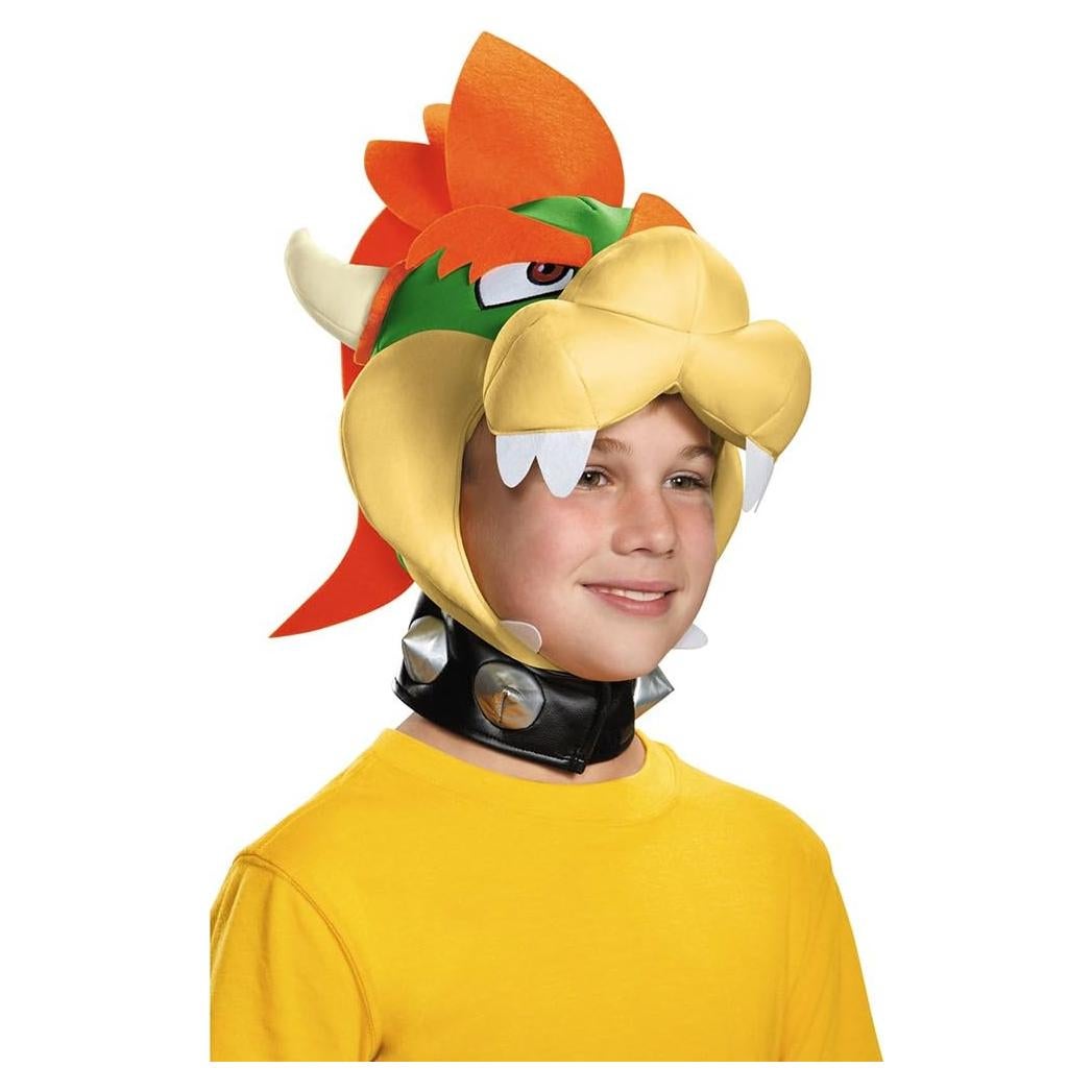 Cabeza de Bowser Niños Disfraz Oficial Nintendo 30.5 cm