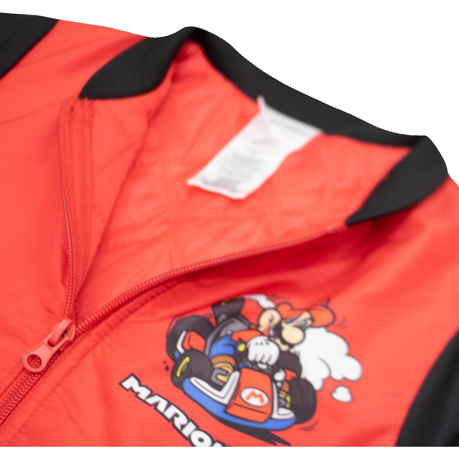 Chaqueta Bomber Varsity Super Mario Bros Niños Talla 8