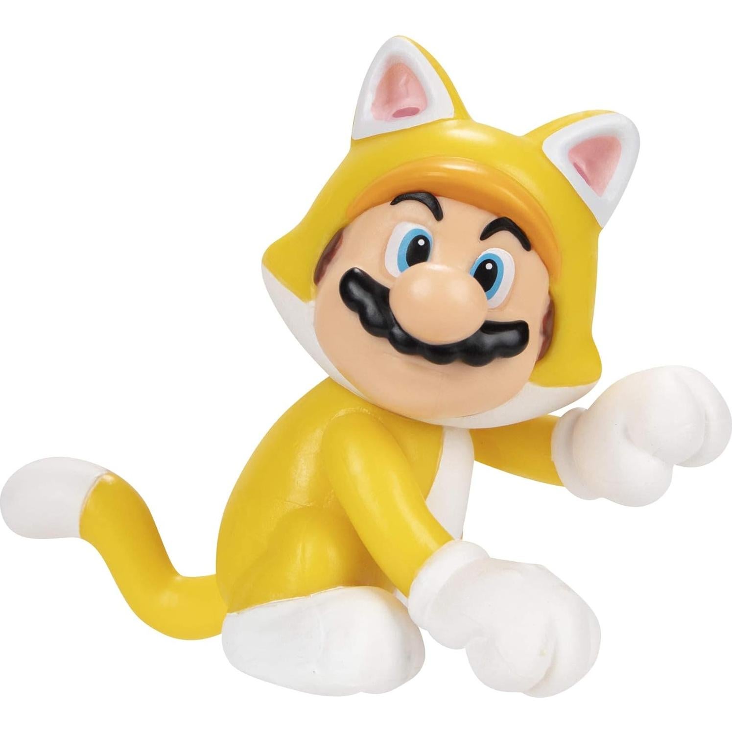 World of Nintendo 91424 2.5" Cat Mario Action Figure