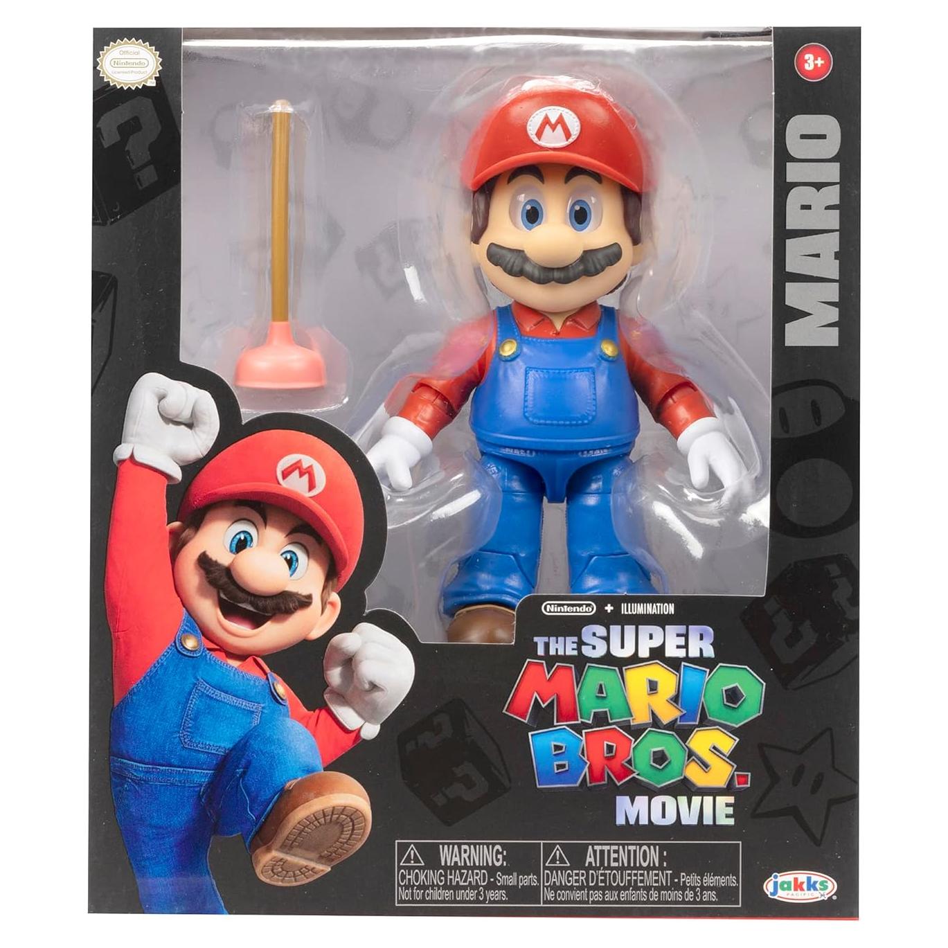 Figura de Acción Peach 13cm - Super Mario Película - Jakks Pacific