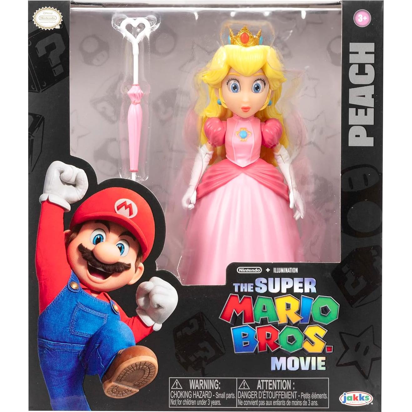 Figura de Acción Peach 13cm - Super Mario Película - Jakks Pacific