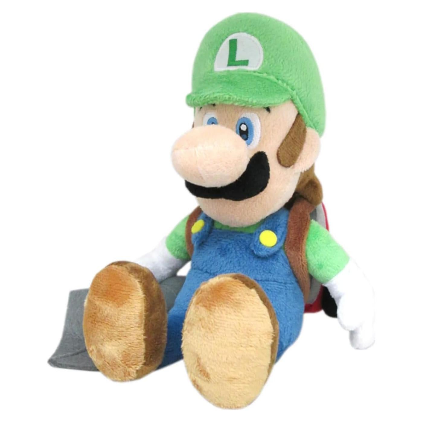 Peluche Luigi con Aspiradora Poltergust 25 cm Little Buddy