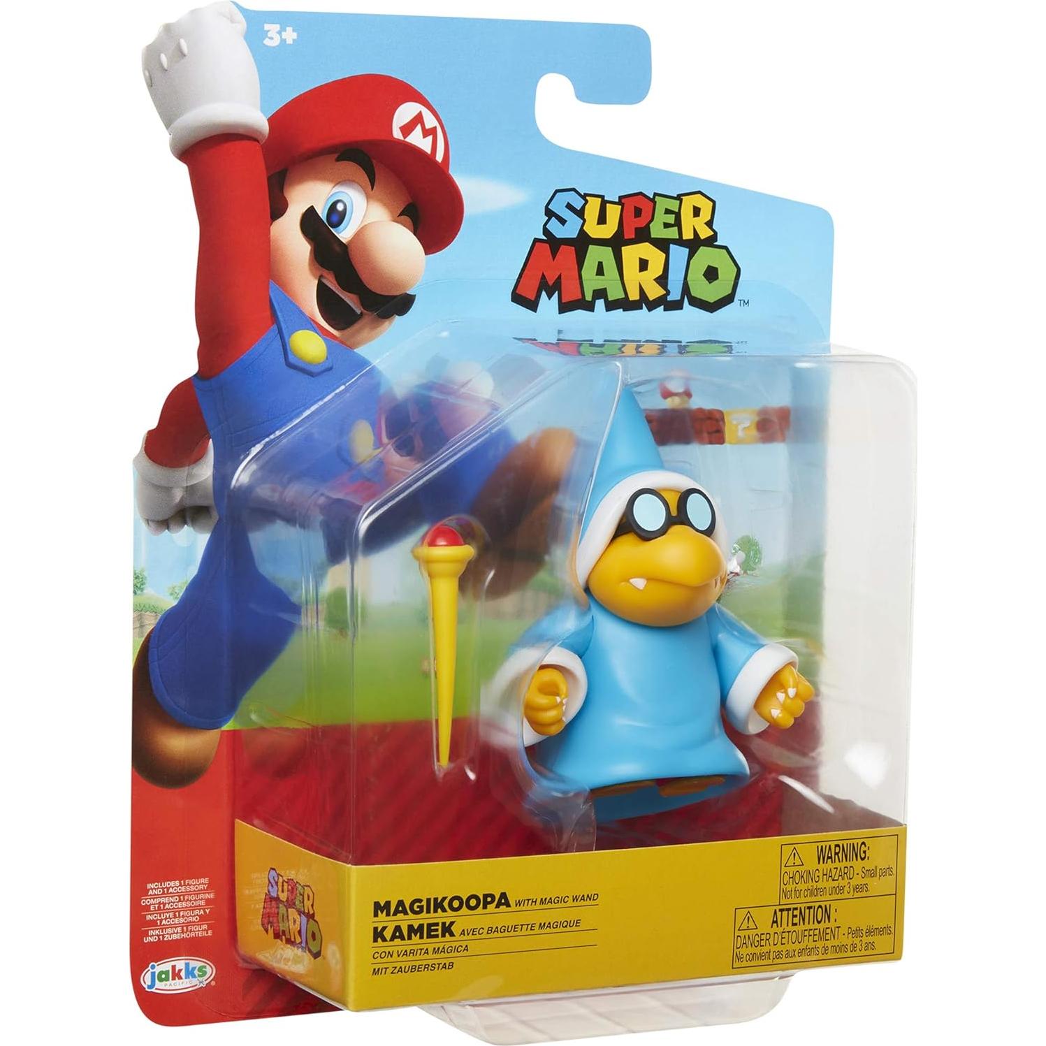 Figura de acción Magikoopa 10 cm Jakks Pacific con varita