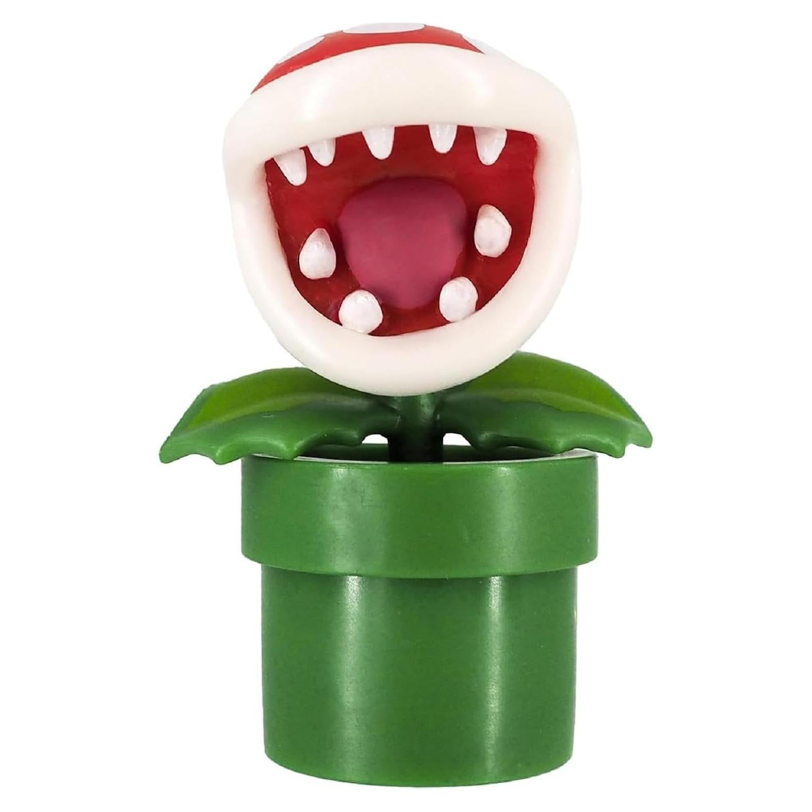 Figura Super Mario Planta Piraña Sanei Boeki FCM-010 6 cm