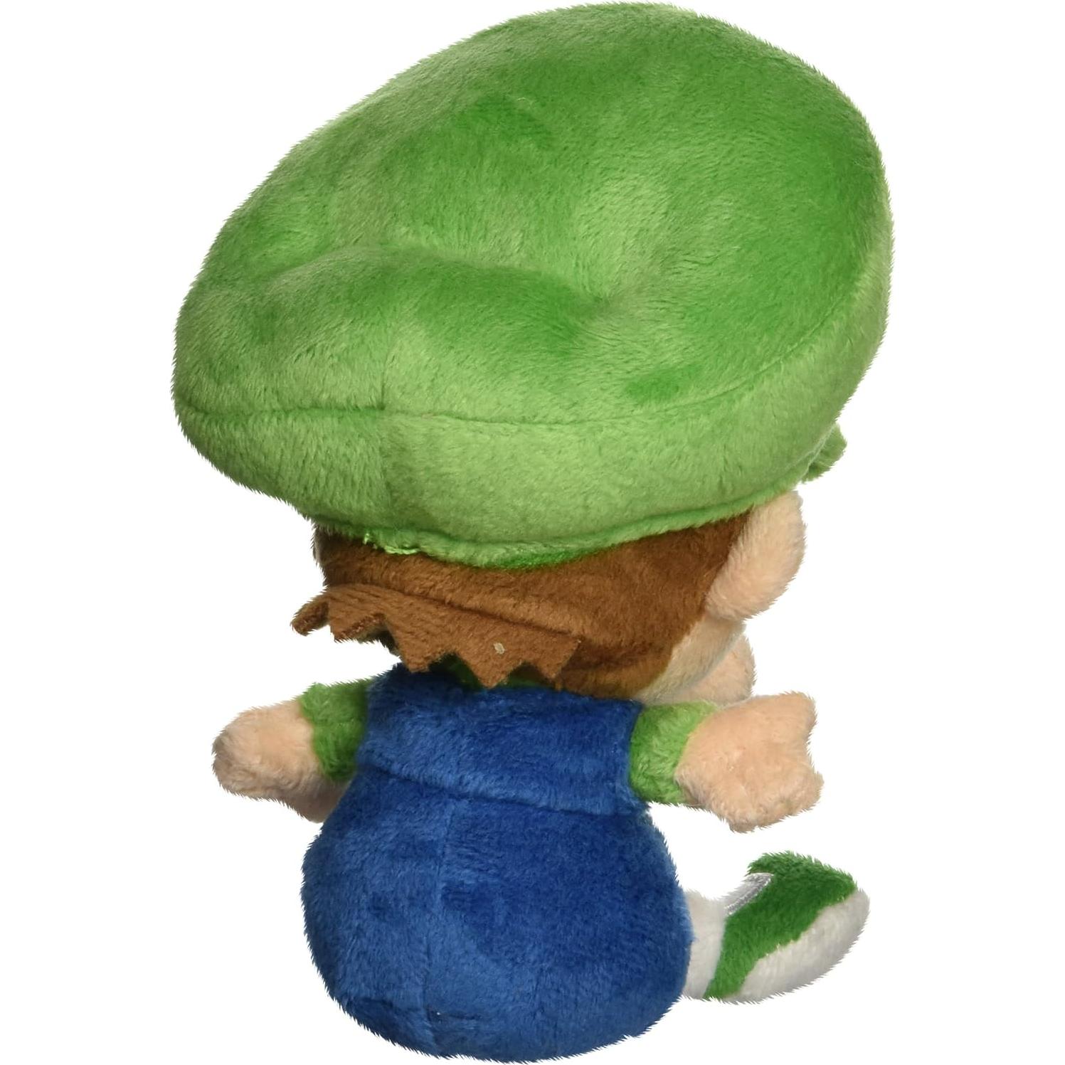 Muñeco de peluche Baby Luigi Sanei 12.7 cm Suave Oficial