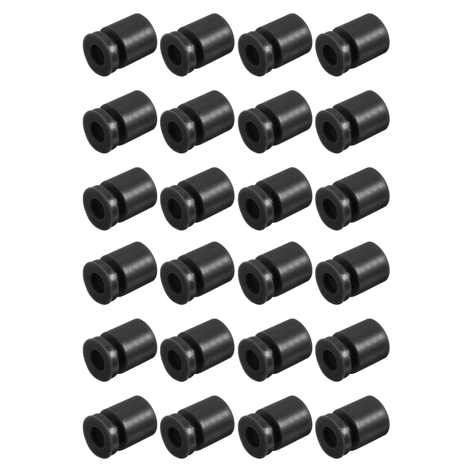 Bolas de Goma Antivibración MECCANIXITY M3x8mm - 24 Pcs