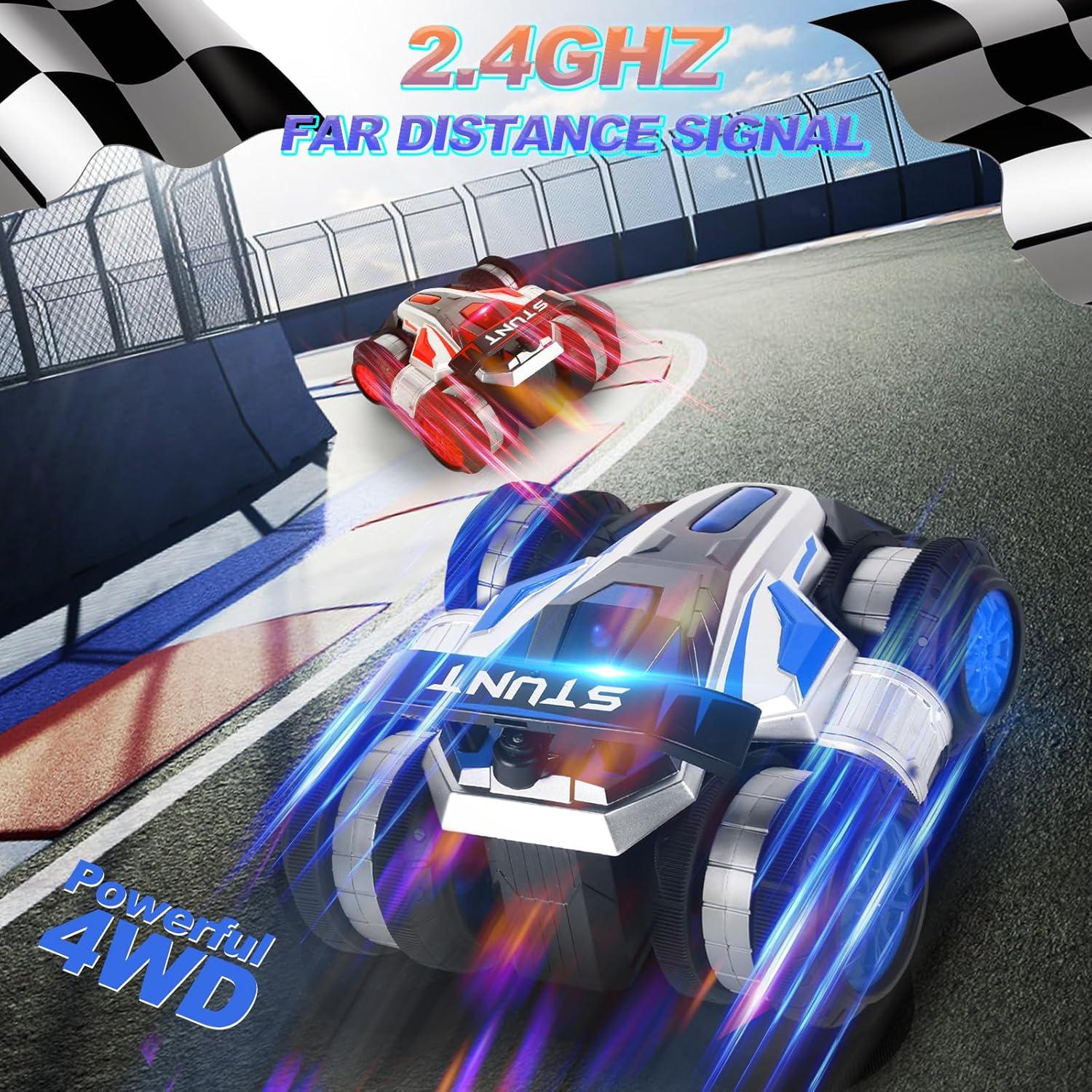 Coche RC Stunt YEMIAI 8865R 360° Iluminación y Música