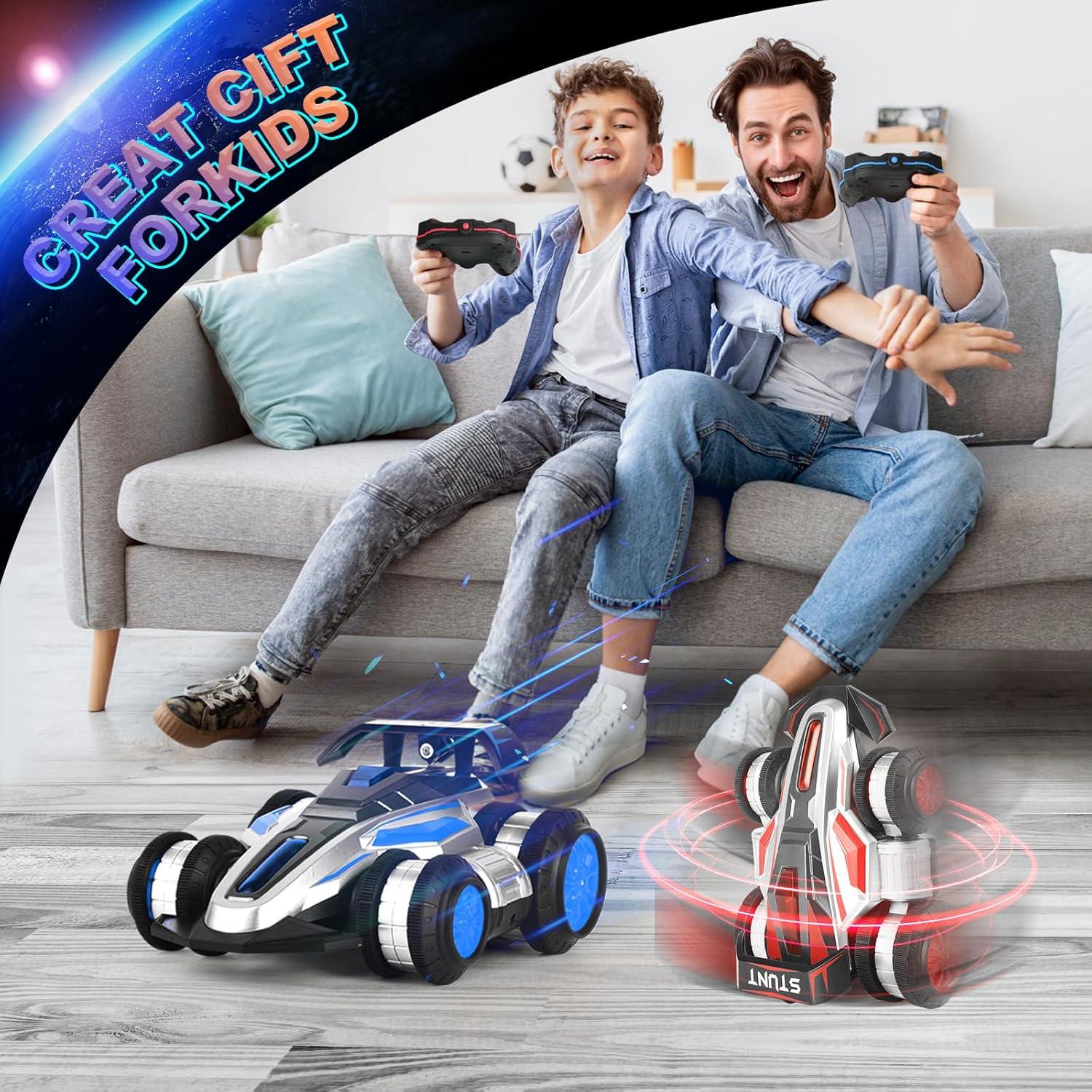 Coche RC Stunt YEMIAI 8865R 360° Iluminación y Música