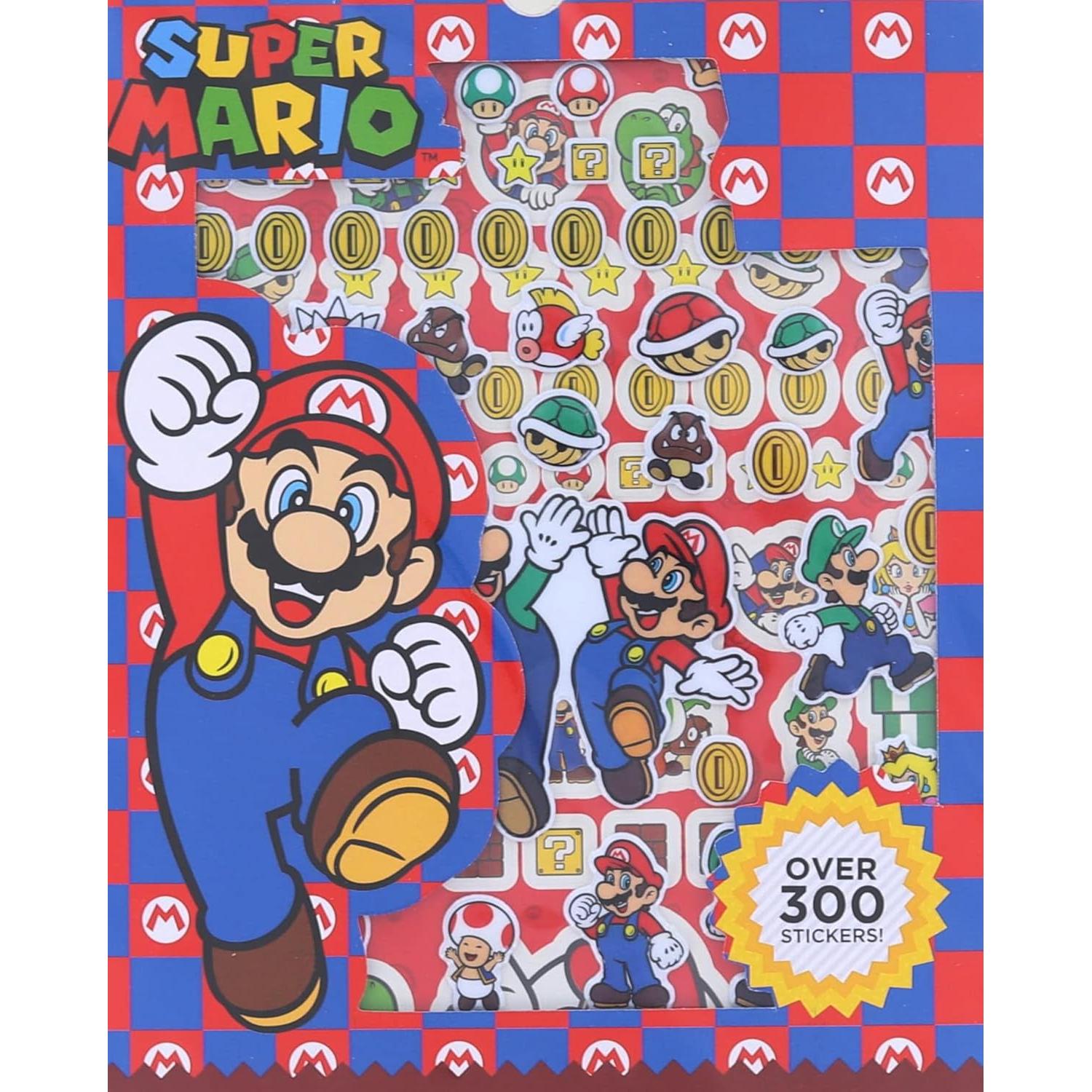 Libro de Stickers Inflables Mario - United Pacific Designs
